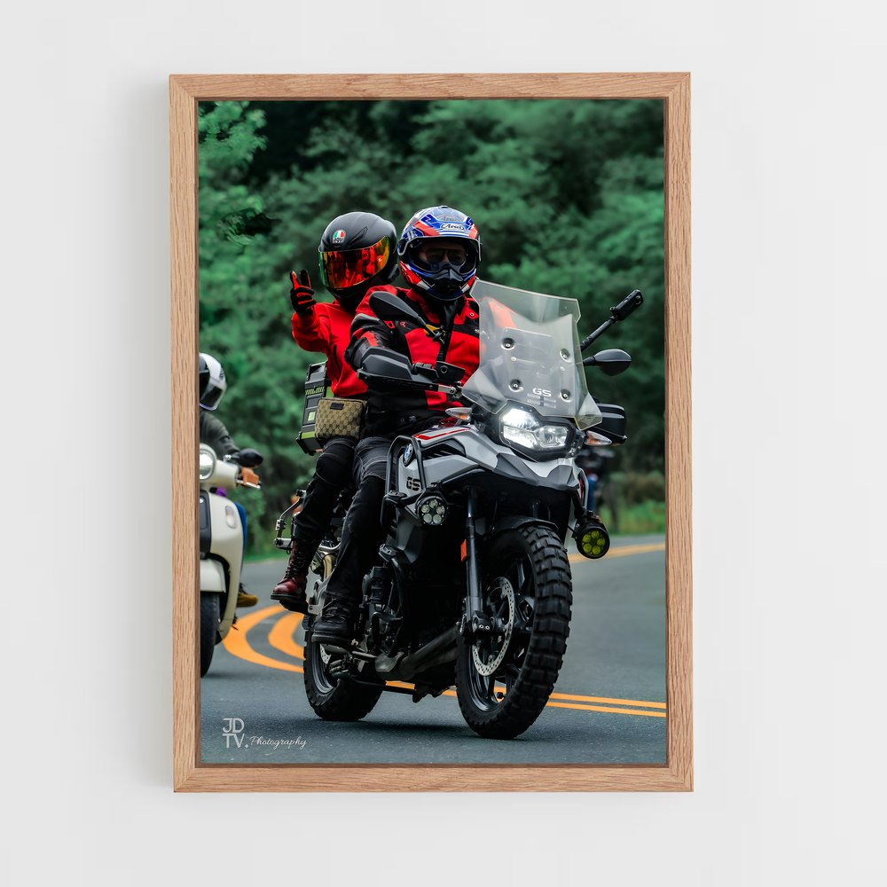 Poster F gs époustouflant – affiche BMW Motorrad (vue 4)